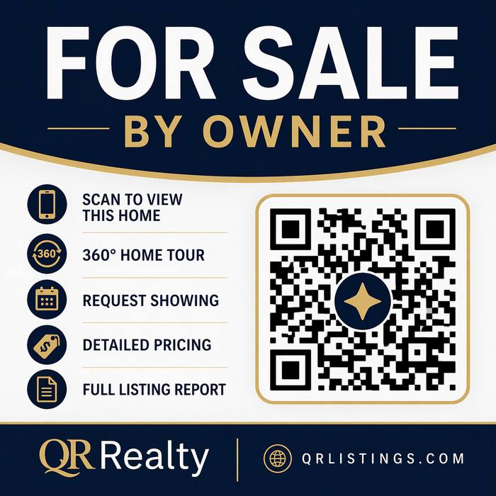 FSBO QR sign variant 2